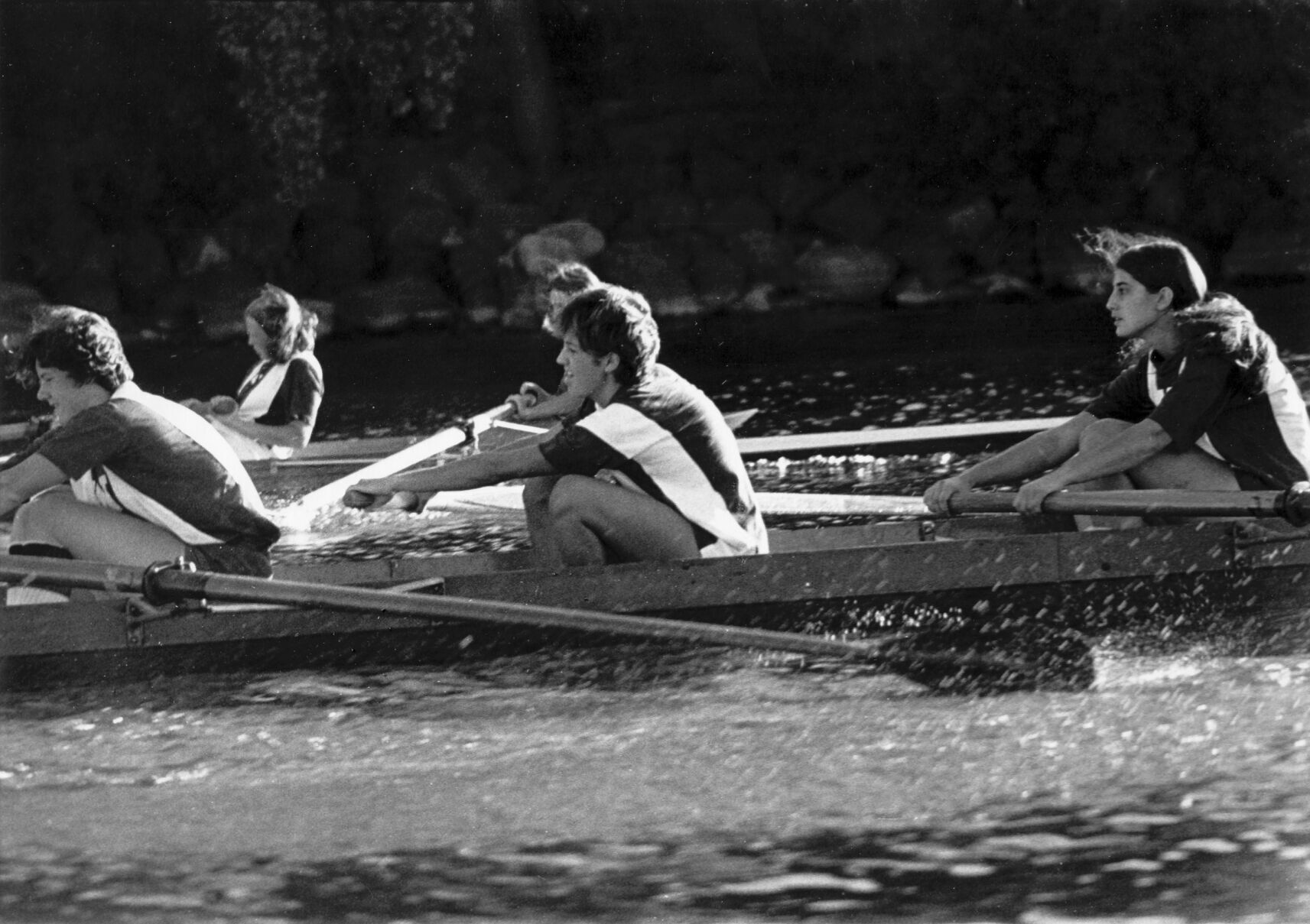 Women's rowing 1974-75
